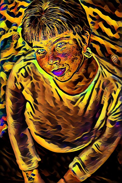 Abstract 204 art filter effect